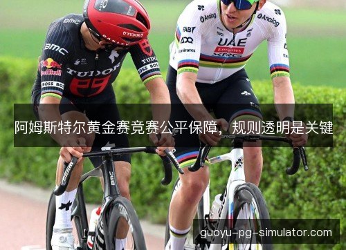 阿姆斯特尔黄金赛竞赛公平保障，规则透明是关键